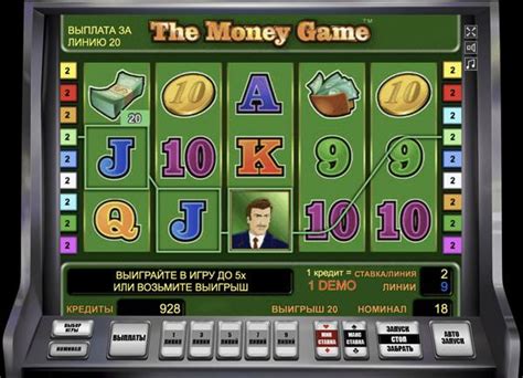 Игровой автомат The Money game (Доллары, Баксы, Мани Гейм) в онлайн казино Слот Клуб
